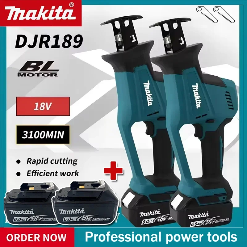 Electric Chainsaw Battery - Makita DJR189 Cordless Electric Reciprocating Saw