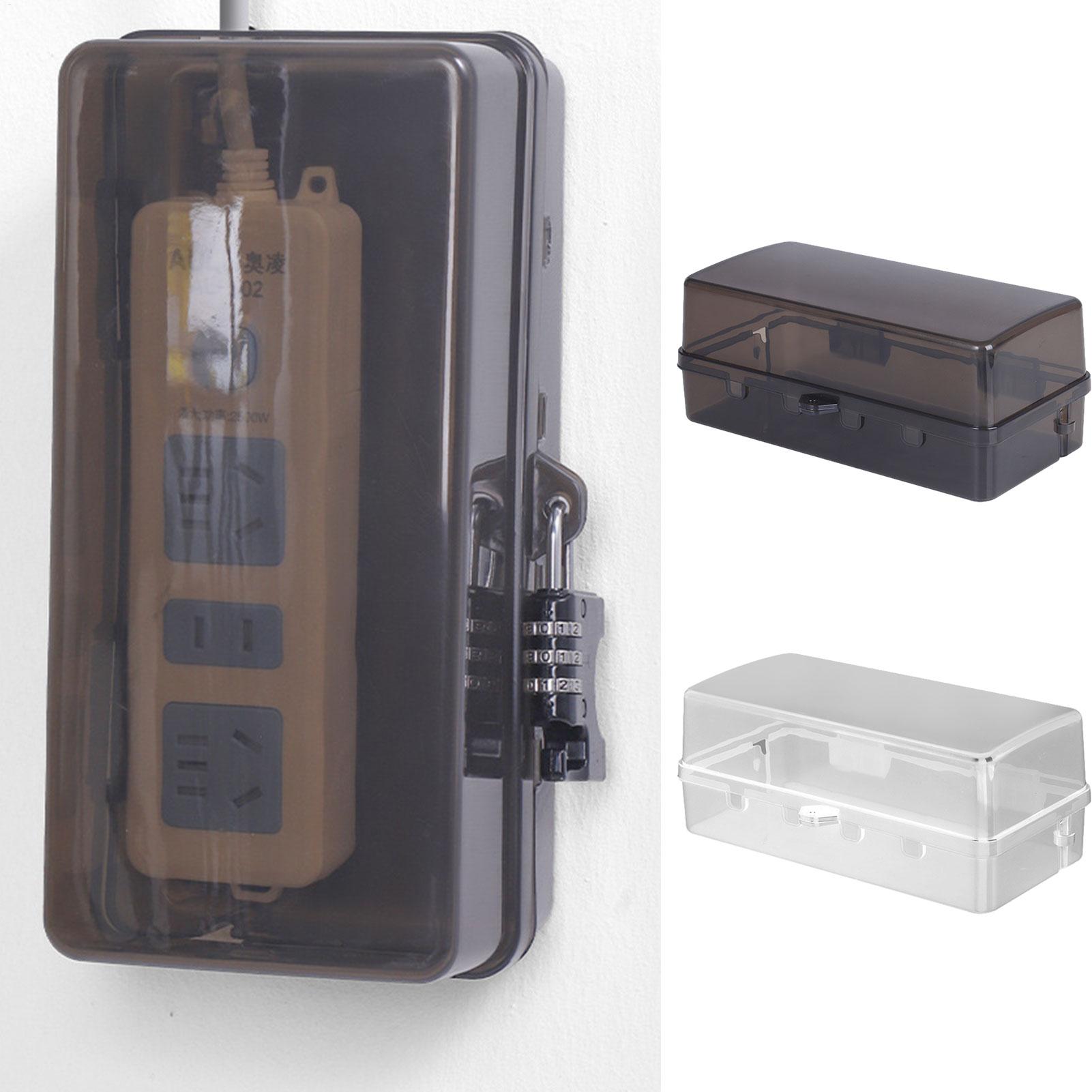 Outdoor Power Outlet Cover - Durable Plastic Plug Box Anti-theft Waterproof