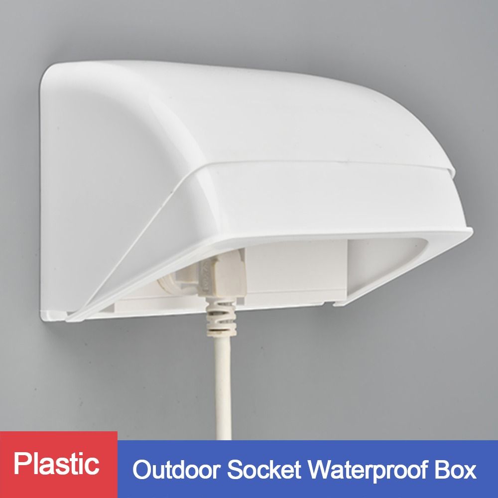 Outdoor Power Outlet Cover - 1Pcs Outdoor Socket Waterproof Box Electric