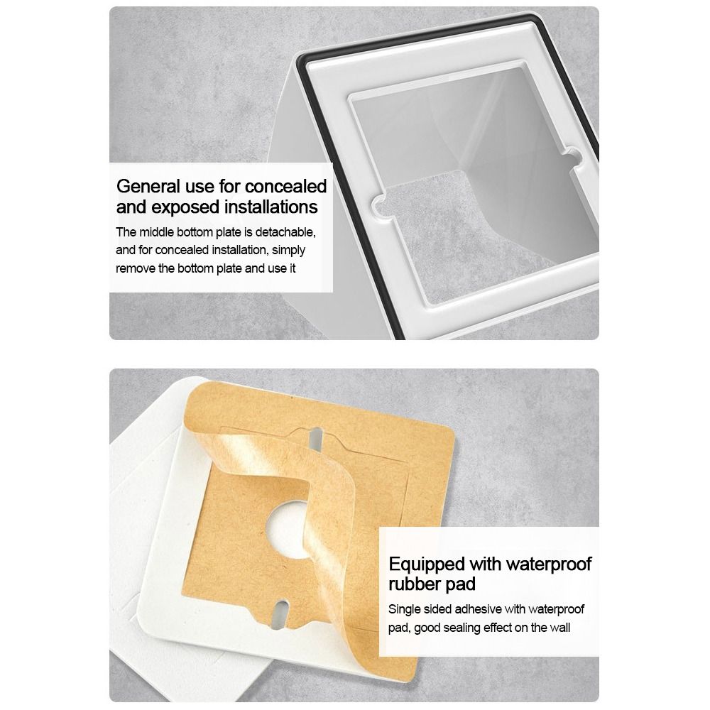 New Plastic Socket Waterproof  - Outdoor Power Outlet Cover recension och pris