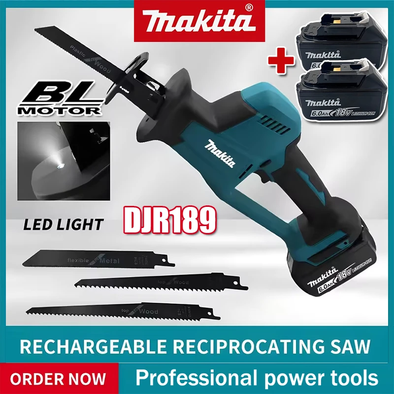 Makita DJR189 Cordless Electri - Electric Chainsaw Battery recension och pris