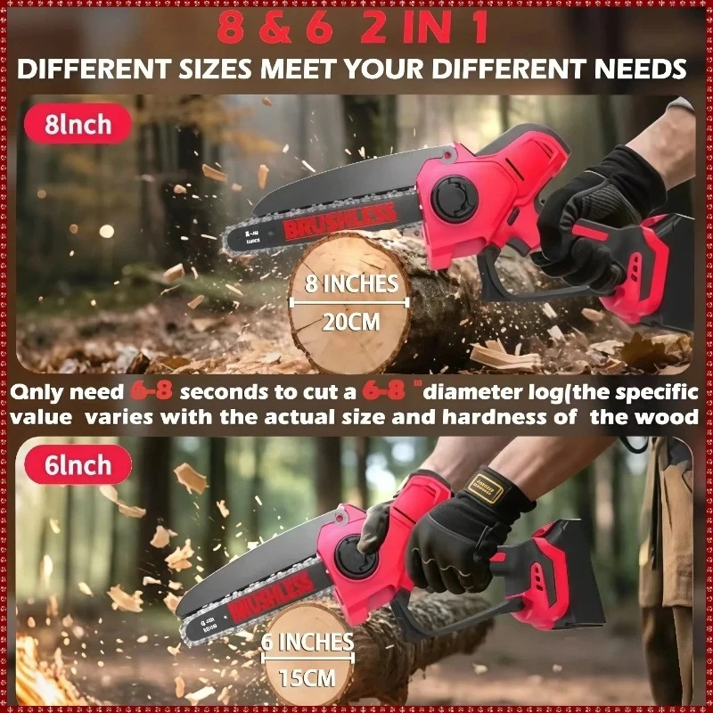 Cordless Electric Chain Saw Pr - Electric Chainsaw Battery recension och pris
