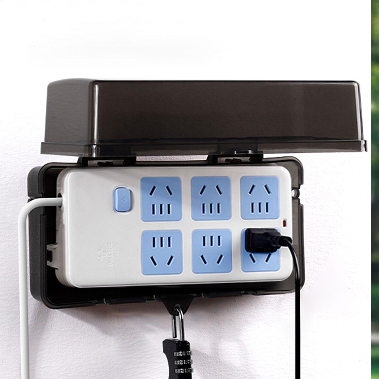 Durable Plastic Plug Box Anti- - Outdoor Power Outlet Cover recension och pris