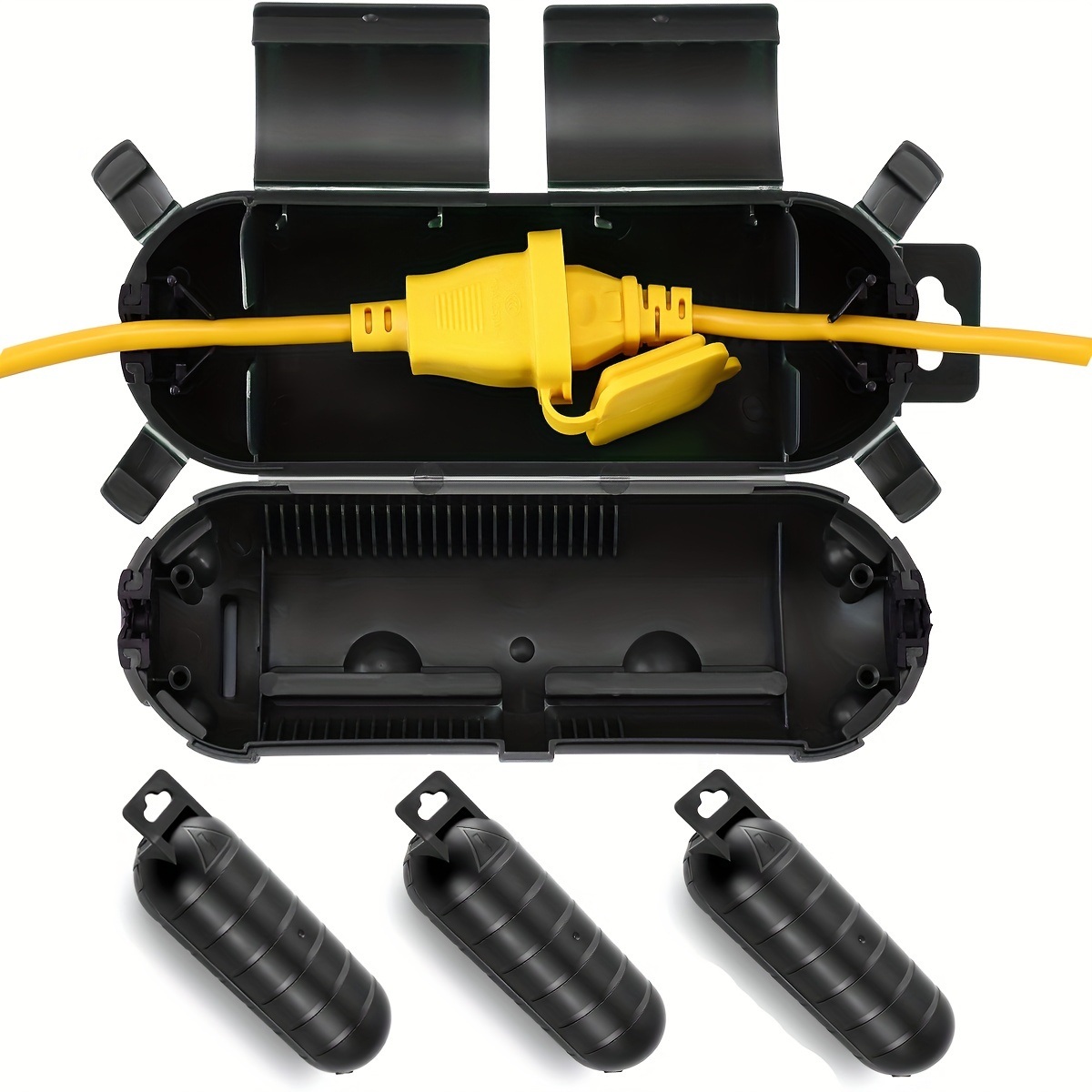 Extension Cord Plug Connection - Outdoor Power Outlet Cover recension och pris