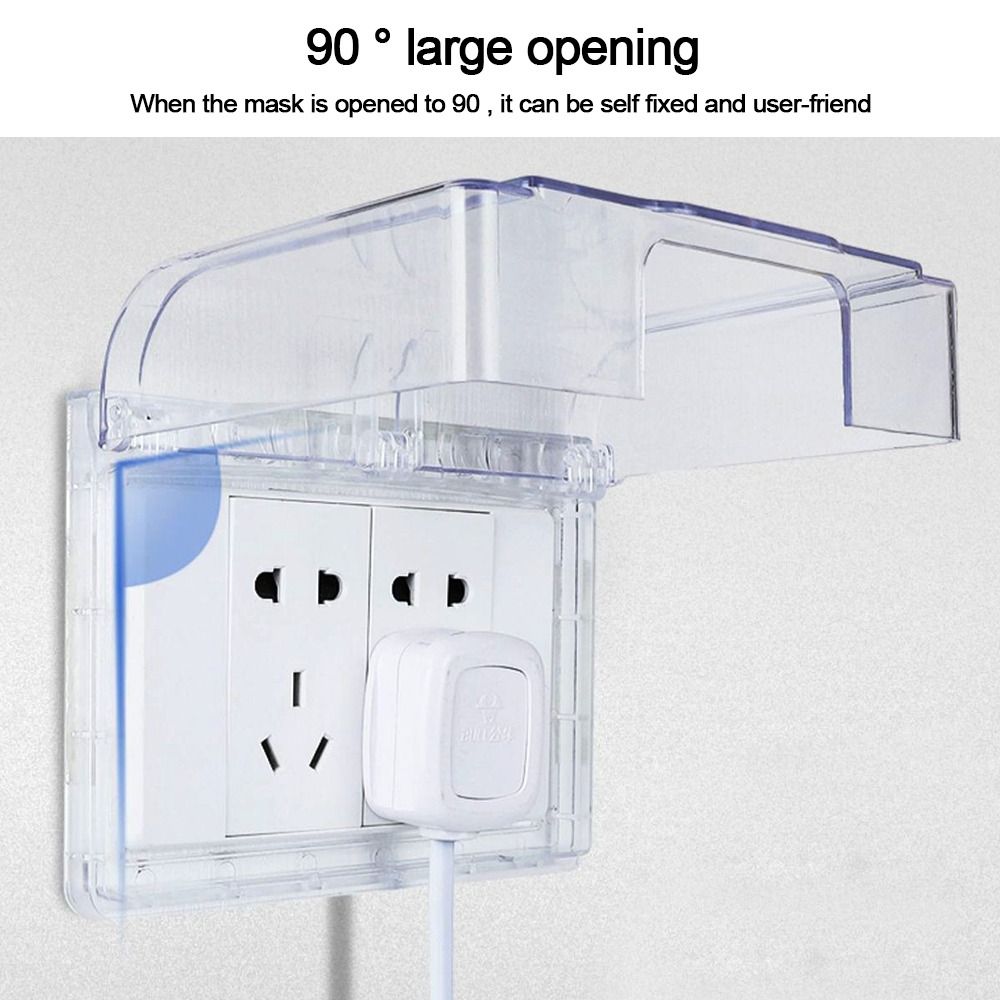 Wall-mounted Switch Protective - Outdoor Power Outlet Cover recension och pris