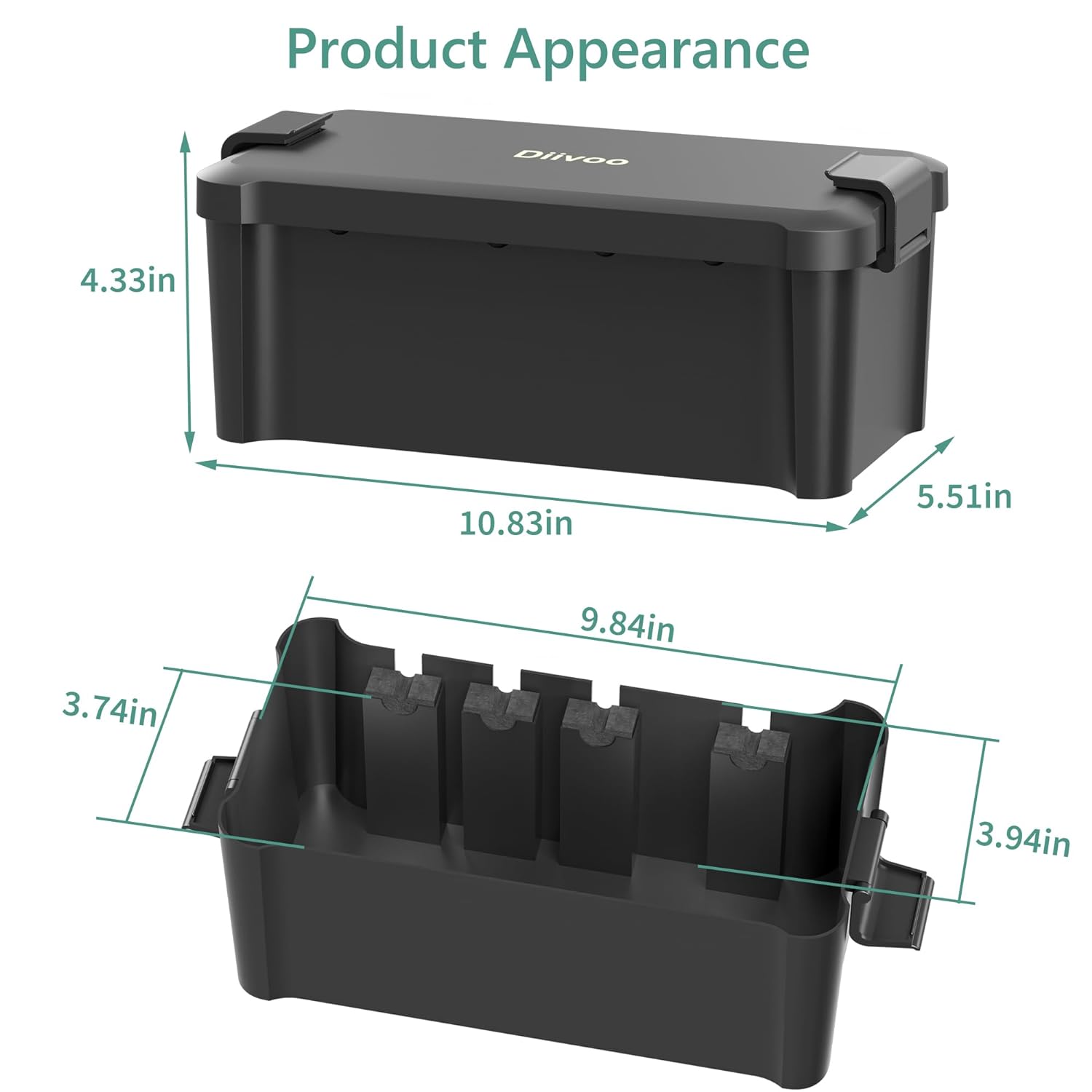 Diivoo Outdoor Waterproof Elec - Outdoor Power Outlet Cover recension och pris