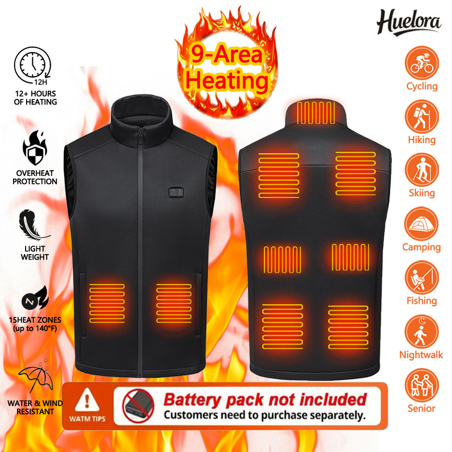 Winter Heating Vest 9 Area Sta - Outdoor Powersports recension och pris
