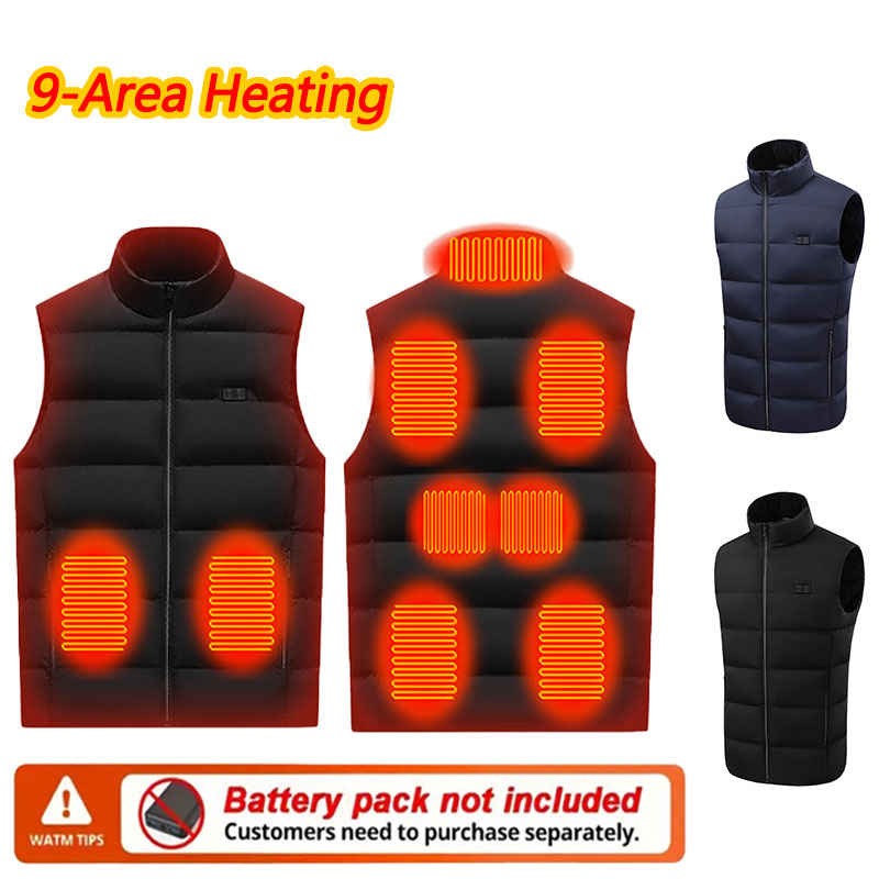 9 Area Heating Vest Men Women  - Outdoor Powersports recension och pris