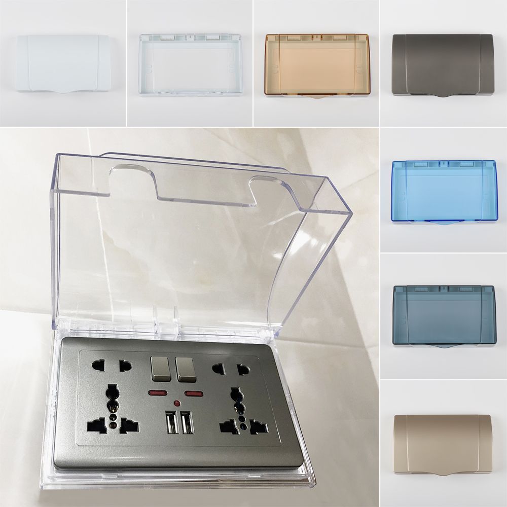 Plastic Switch Protection Box  - Outdoor Power Outlet Cover recension och pris