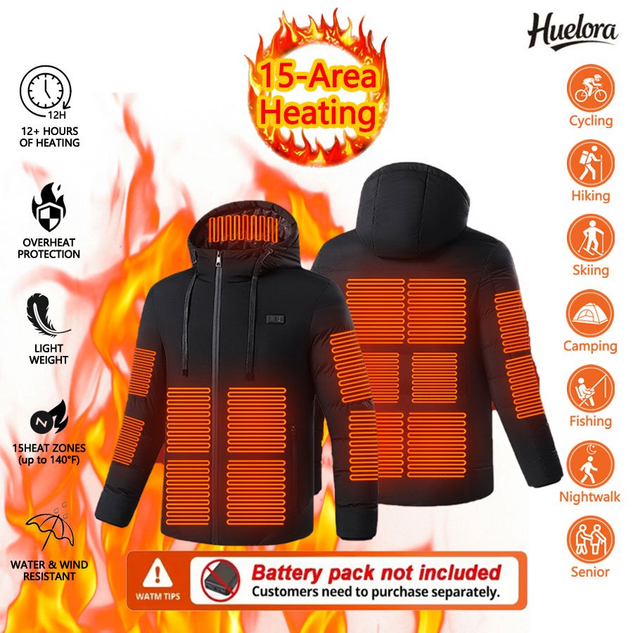 Huelora 11 Area Heated Jacket  - Outdoor Powersports recension och pris