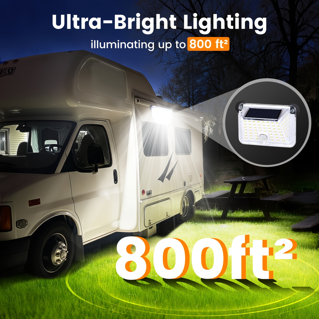Magnetic Trailer Solar Lamp, w - Outdoor Power G Sensor recension och pris